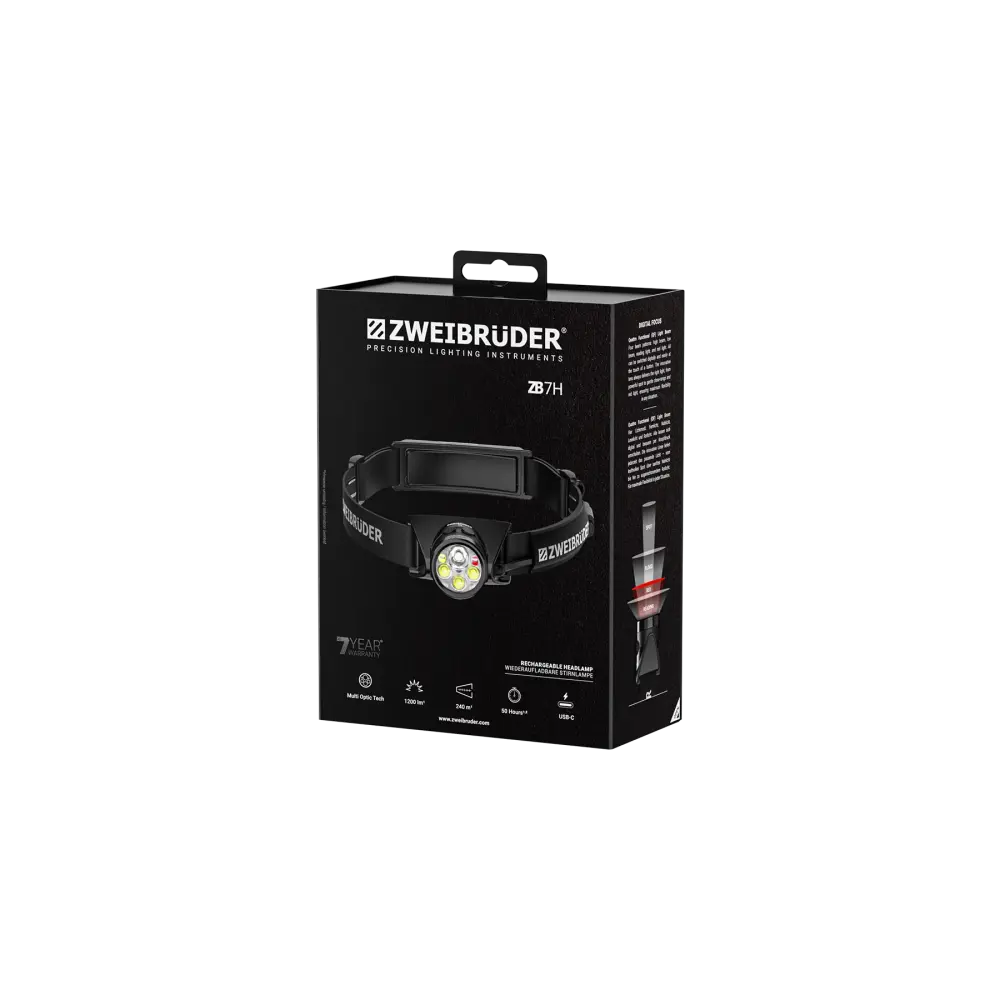 Đèn pha Zweibrüder ZB7H 1200 lumen