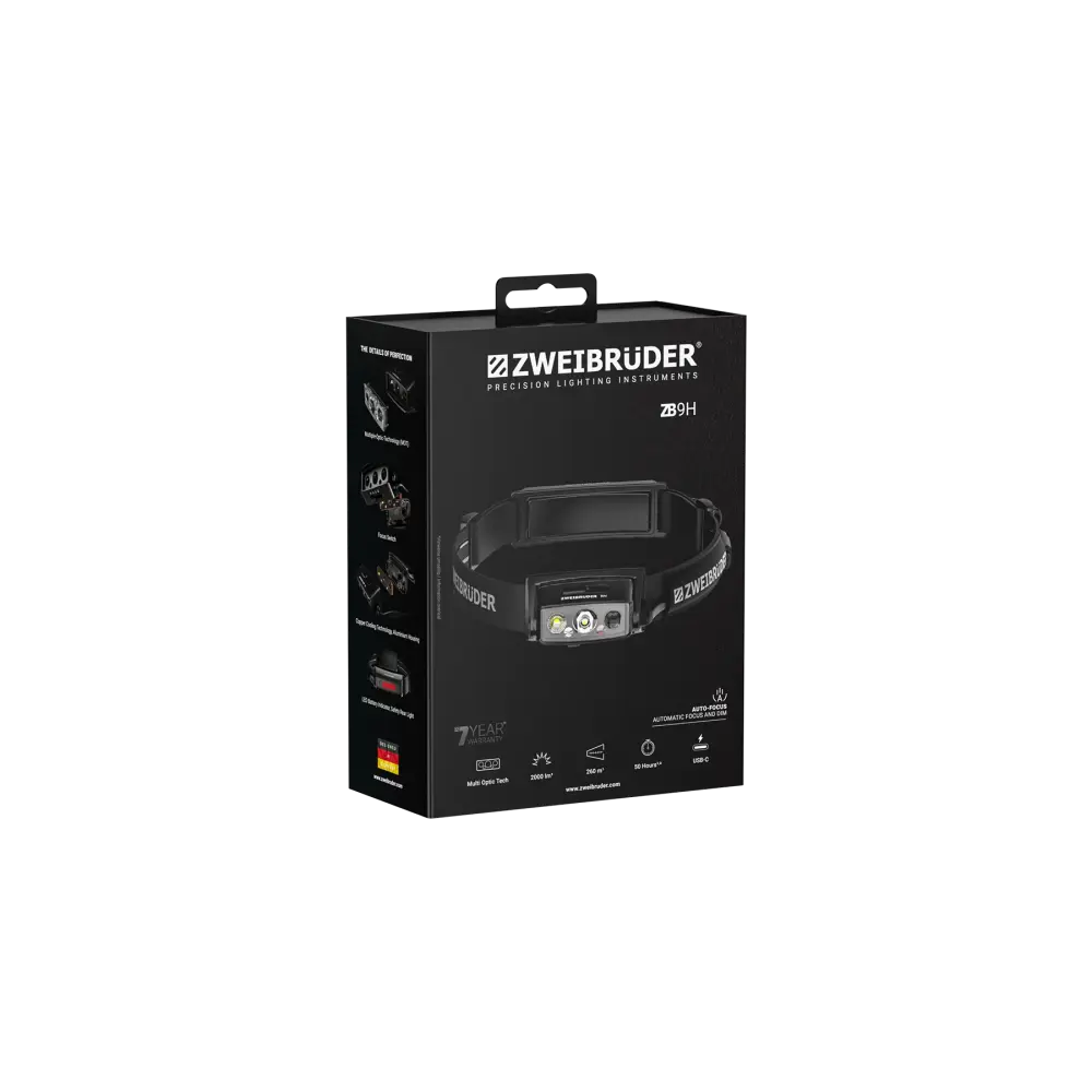 Đèn pha Zweibrüder ZB9H 2000 lumen